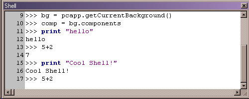 Copying commands in the shell